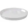 Vaisselle Et Accessoires De Table<Gifi Plateau rond mélamine uni blanc