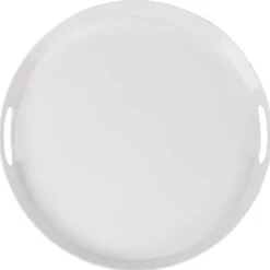 Vaisselle Et Accessoires De Table<Gifi Plateau rond mélamine uni blanc