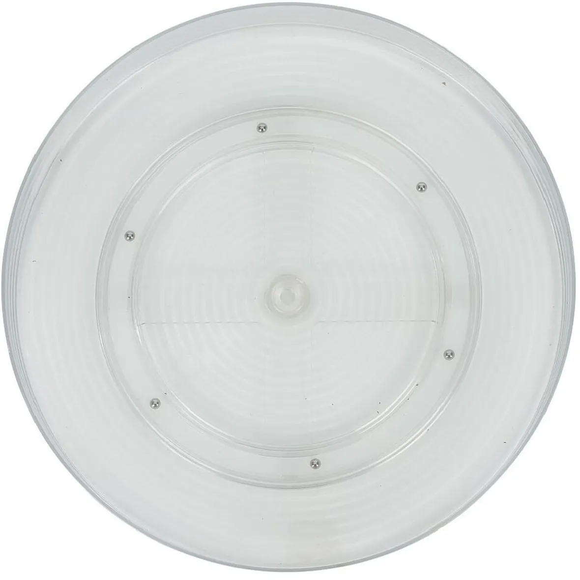 Gifi Plateau rotatif en plastique transparent - Ø29,4xH4cm| Vaisselle Et Accessoires De Table