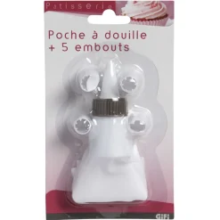 Préparation Culinaire<Gifi Poche à douille et ses 5 embouts