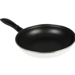 Cuisson<Gifi Poêle acier émaillé beige Ø 28 cm