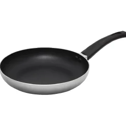 Cuisson<Gifi Poêle aluminium anti adhérente grise Ø 24