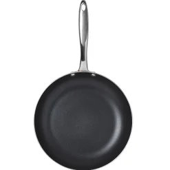 Cuisson<Gifi Poêle aluminium extérieur cuivre ø28 cm