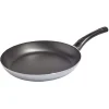 Cuisson<Gifi Poêle aluminium gris ou bleu Ø28 cm