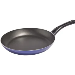 Cuisson<Gifi Poêle aluminium gris ou bleu Ø28 cm