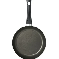Cuisson<Gifi Poêle aluminium noir et rouge Ø24cm