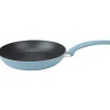 Cuisson<Gifi Poêle aluminium noire et bleu