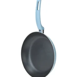 Cuisson<Gifi Poêle aluminium noire et bleu