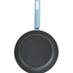 Cuisson<Gifi Poêle aluminium noire et bleu