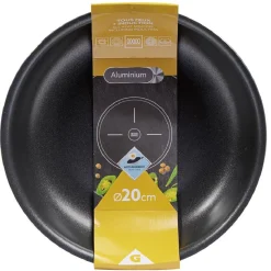 Cuisson<Gifi Poêle antiadhérente sans poignée noir Ø20cm