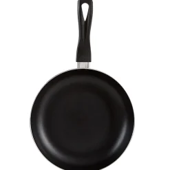 Cuisson<Gifi Poêle antiadhésive aluminium dégradé gris poignée bakélite noire