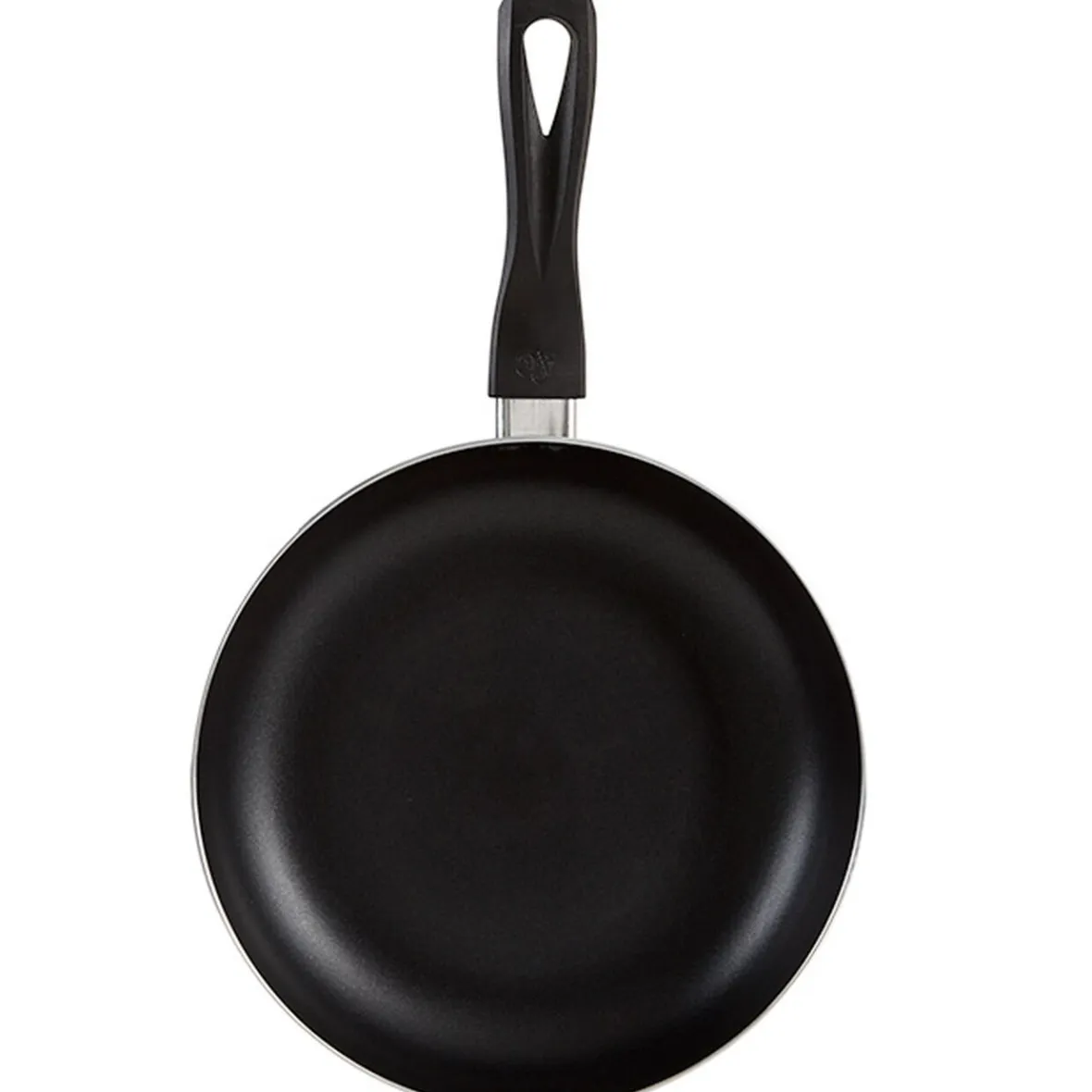 Cuisson<Gifi Poêle antiadhésive aluminium dégradé gris poignée bakélite noire