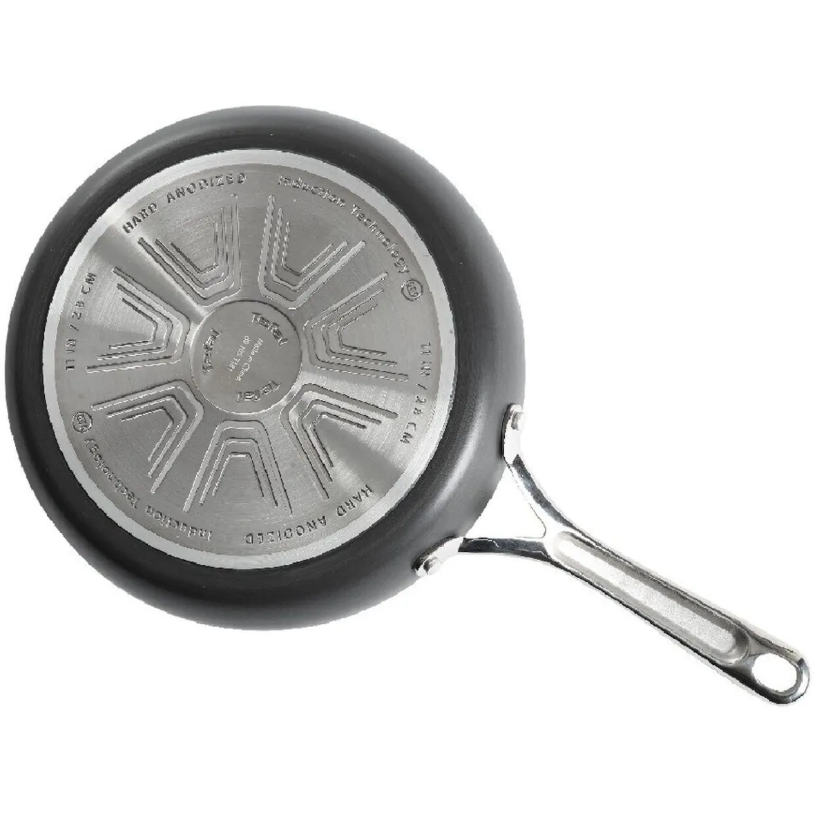 Cuisson<Gifi Poêle antiadhésive résistante indicateur de chaleur Tefal