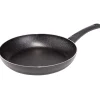 Cuisson<Gifi Poêle effet pierre antiadhérente noir Ø28cm