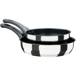 Cuisson<Gifi Poêle en inox x 2