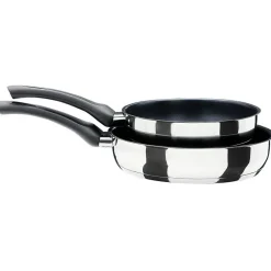 Cuisson<Gifi Poêle en inox x 2