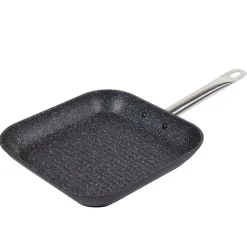 Petit Électroménager<Gifi Poêle grill fond grainé effet pierre
