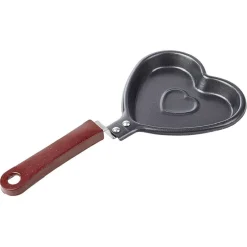 Cuisson<Gifi Poêle mini crêpe fantaisie noir acier