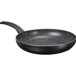 Cuisson<Gifi Poêle noire à induction effet pierre x2