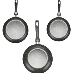 Cuisson<Gifi Poêle noire en aluminium x3
