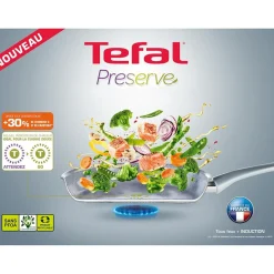 Cuisson<Gifi Poêle tefal Preserve en céramique avec indicateur thermo-spot ø 28 cm