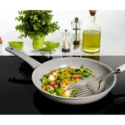 Cuisson<Gifi Poêle tefal Preserve en céramique avec indicateur thermo-spot ø 28 cm