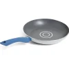 Cuisson<Gifi Poêle tous feux Ø24cm aluminium gris et bleu