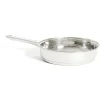 Cuisson<Gifi Poêle tous feux dont induction inox gris Ø24cm