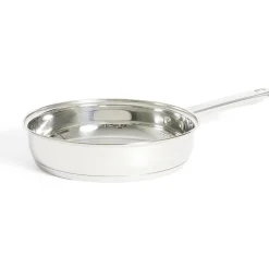 Cuisson<Gifi Poêle tous feux dont induction inox gris Ø24cm