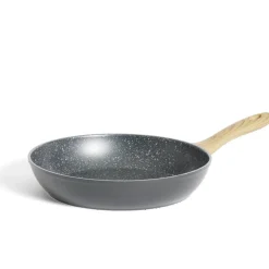 Cuisson<Gifi Poêle tous feux dont induction aluminium noir Ø28cm