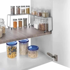 Rangement De Cuisine<Gifi Pont de rangement Metaltex superposable x2
