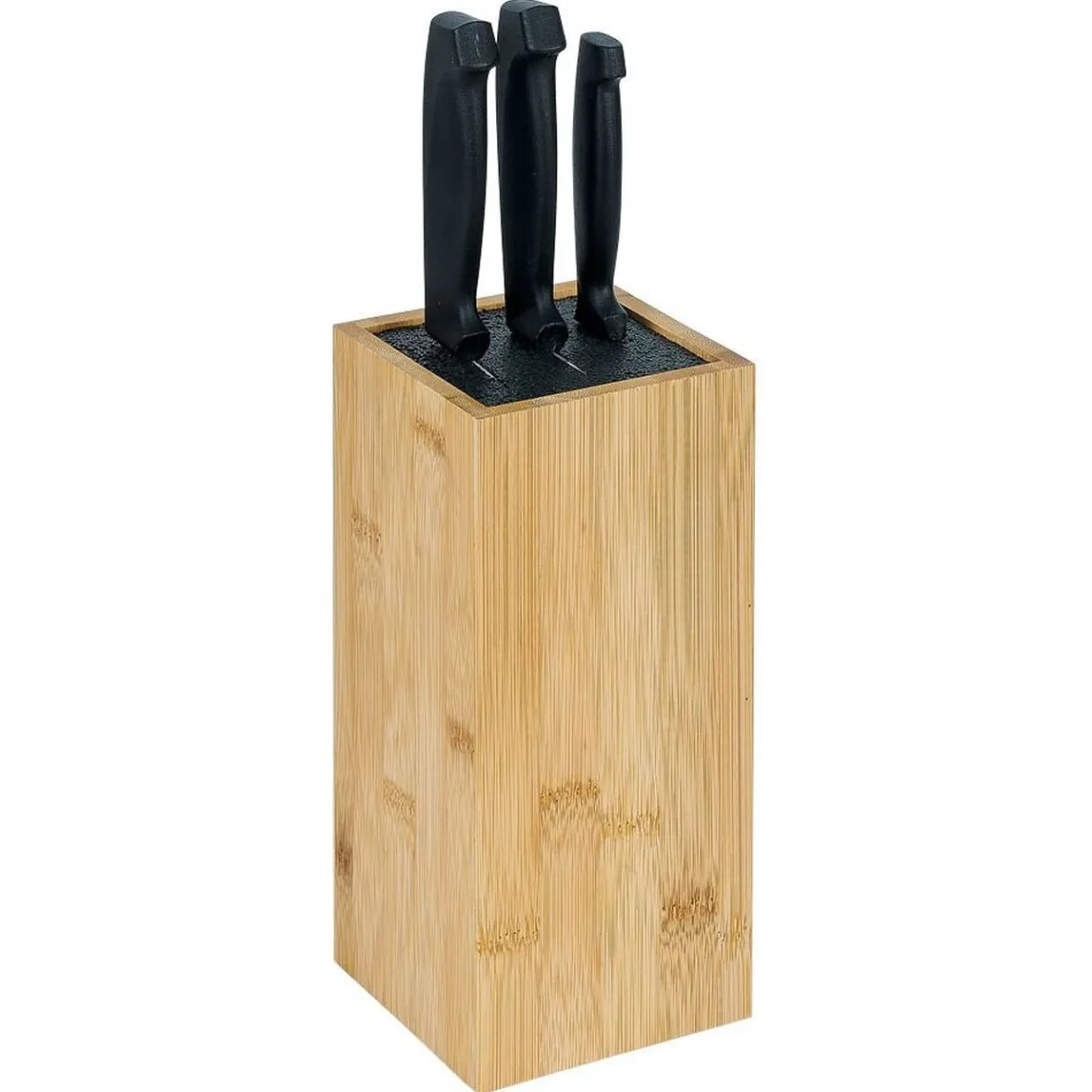 Rangement De Cuisine<Gifi Porte couteaux en bambou 10,5x10,5xH22cm