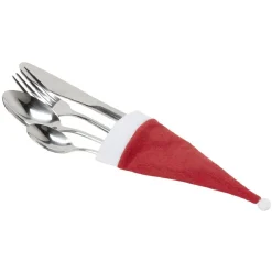 Rangement De Cuisine<Gifi Porte couverts en forme de bonnet de Noël x4