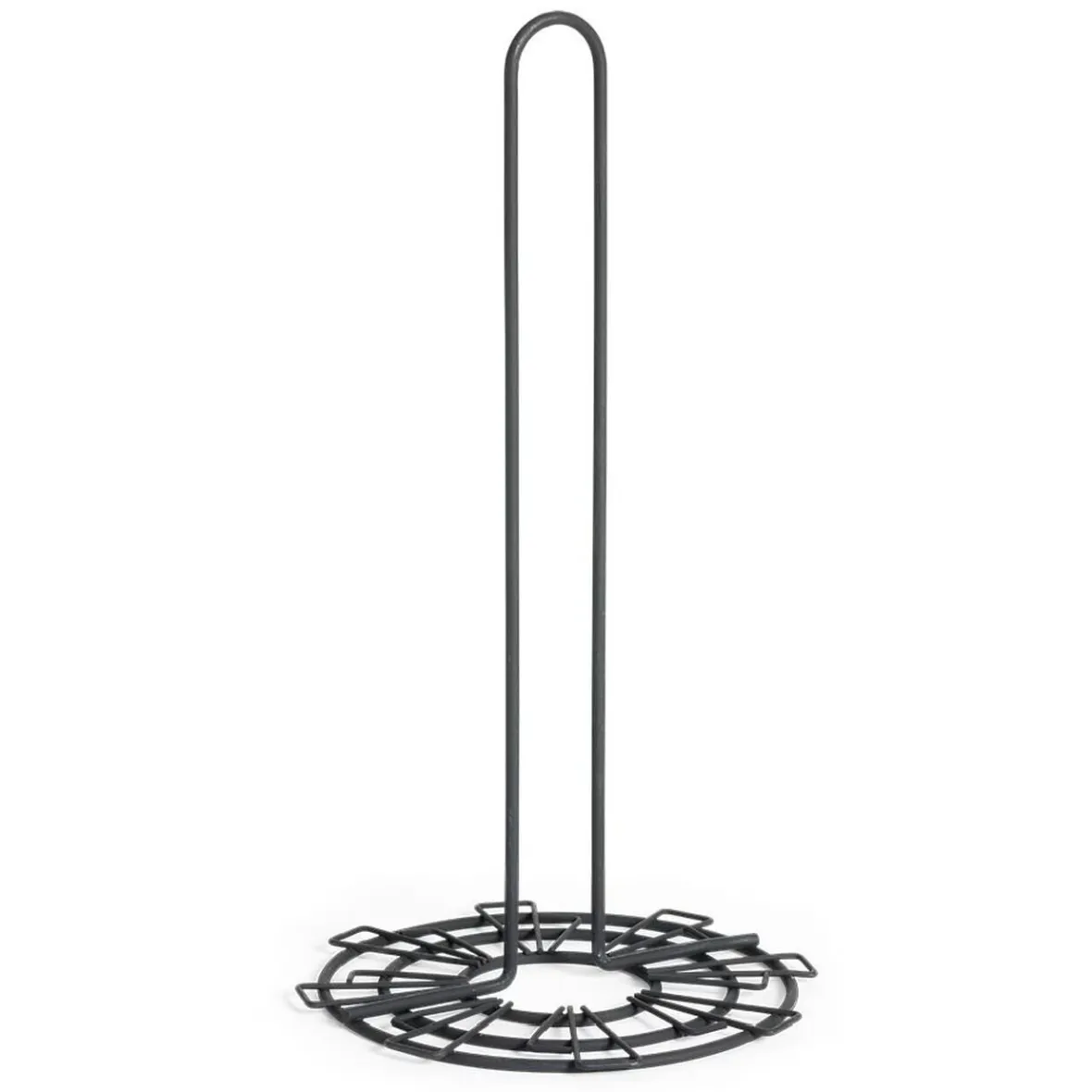 Rangement De Cuisine<Gifi Porte essuie tout fer noir Ø15,5xH28,5cm