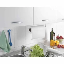 Rangement De Cuisine<Gifi Porte essuie tout Metaltex à fixer sur étagère