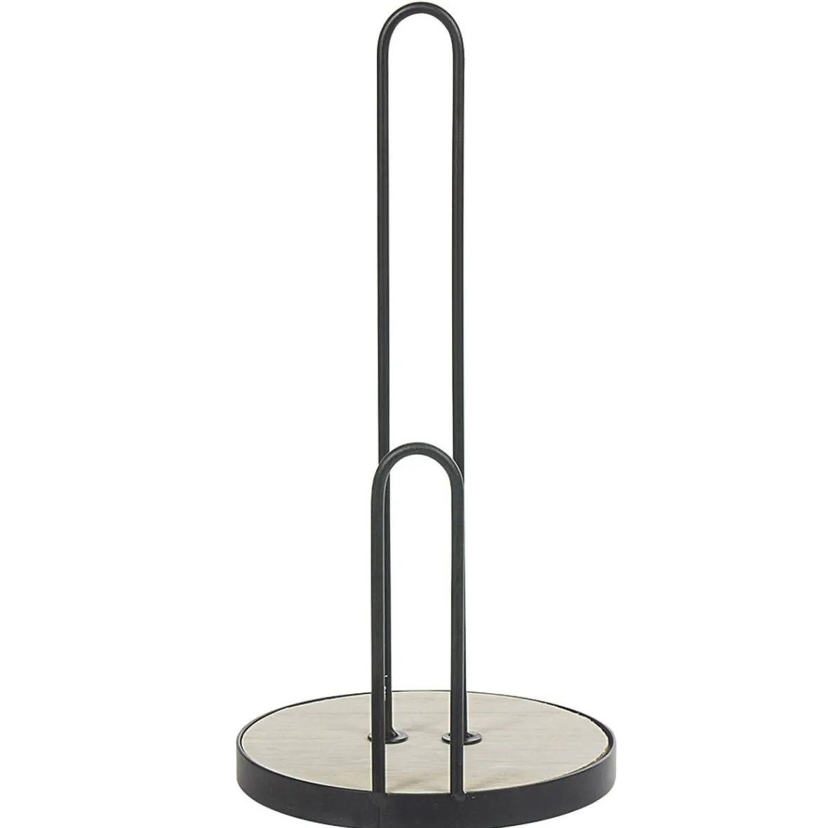 Rangement De Cuisine<Gifi Porte essuie-tout métal bambou beige noir