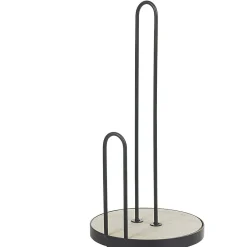 Rangement De Cuisine<Gifi Porte essuie-tout métal bambou beige noir