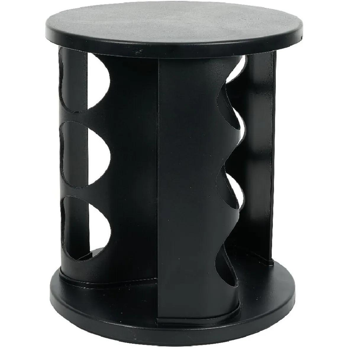 Gifi Porte épice rotatif avec 9 pots métal Ø17xH20cm| Vaisselle Et Accessoires De Table