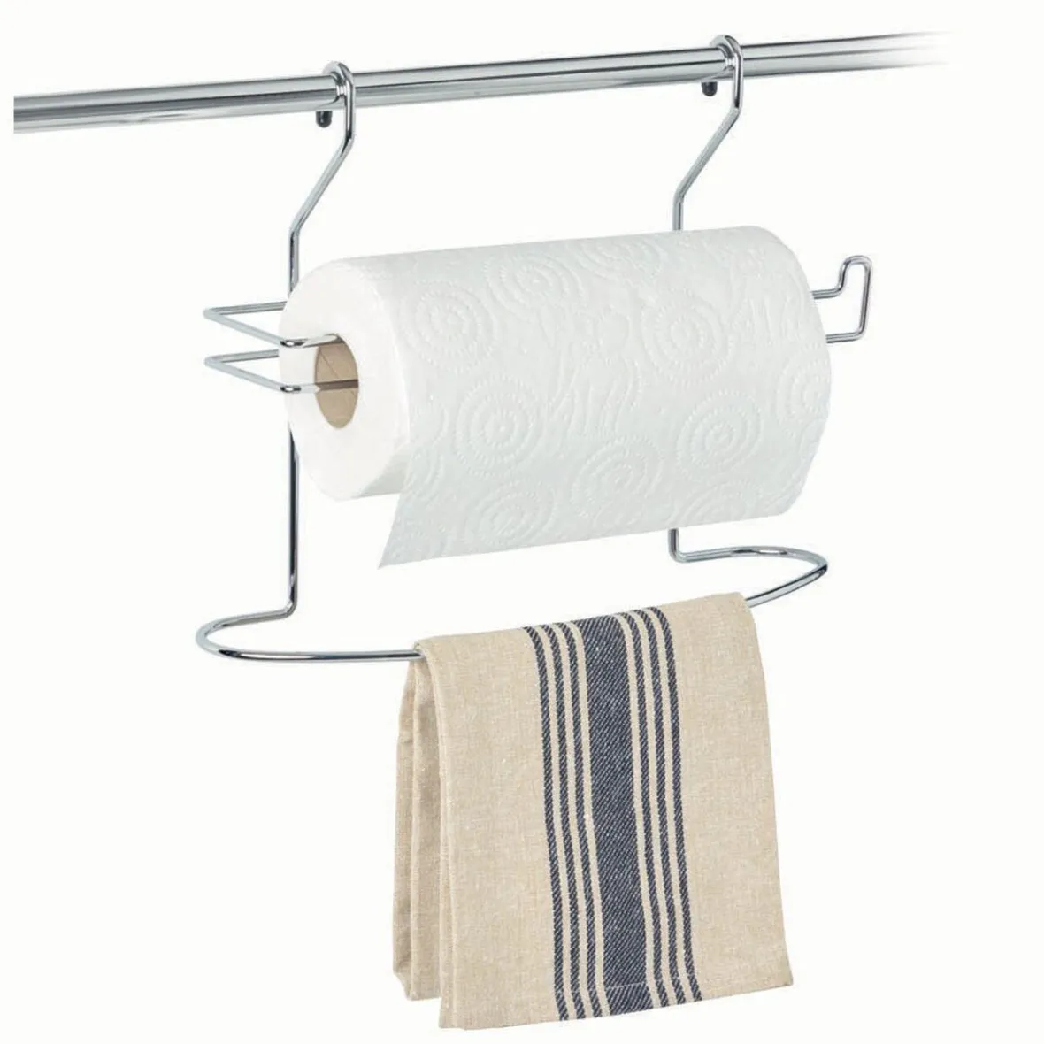 Rangement De Cuisine<Gifi Porte rouleau essuie-tout en inox pour barre de crédence