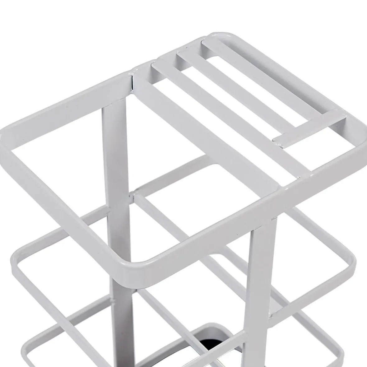 Rangement De Cuisine<Gifi Porte ustensiles de cuisine en métal blanc