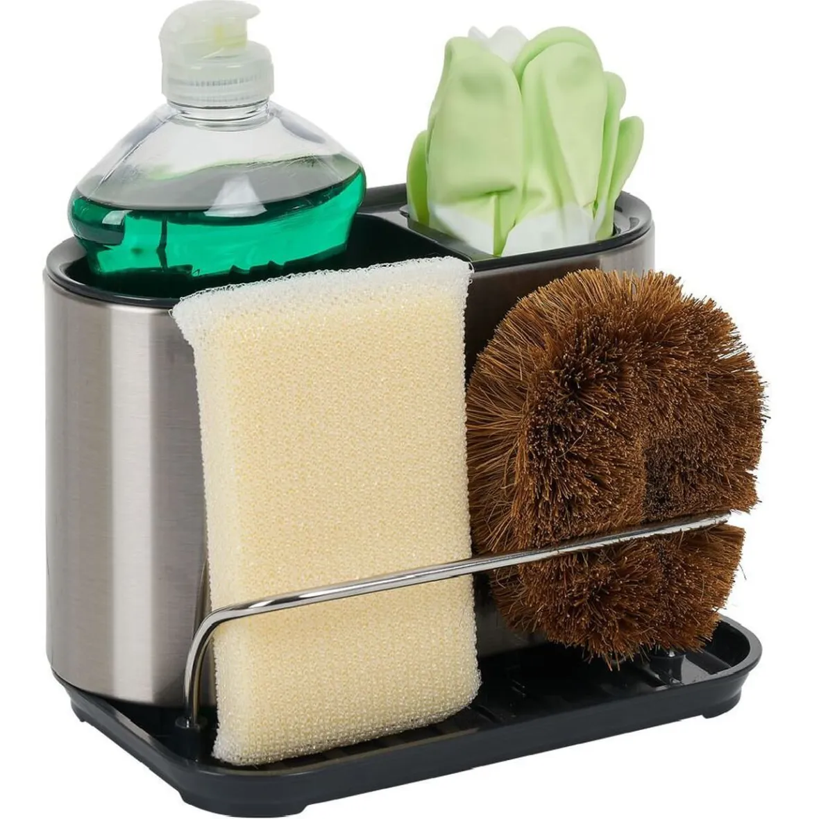 Rangement De Cuisine<Gifi Porte-éponge et produit vaisselle - L.18xl.13xH.12,3cm