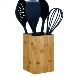 Rangement De Cuisine<Gifi Pot à ustensiles de cuisine en bambou
