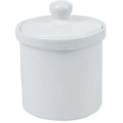 Vaisselle Et Accessoires De Table<Gifi Pot avec couvercle blanc