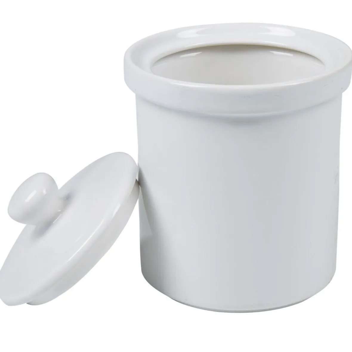 Vaisselle Et Accessoires De Table<Gifi Pot avec couvercle blanc