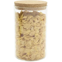 Conservation Alimentaire<Gifi Pot de conservation en verre avec couvercle liège 1 L