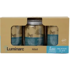 Conservation Alimentaire<Gifi Pot de conservation en verre x3