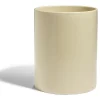 Conservation Alimentaire<Gifi Pot de conservation 1,6L grès carreau de ciment couvercle bambou Ø14,2xH17,7cm