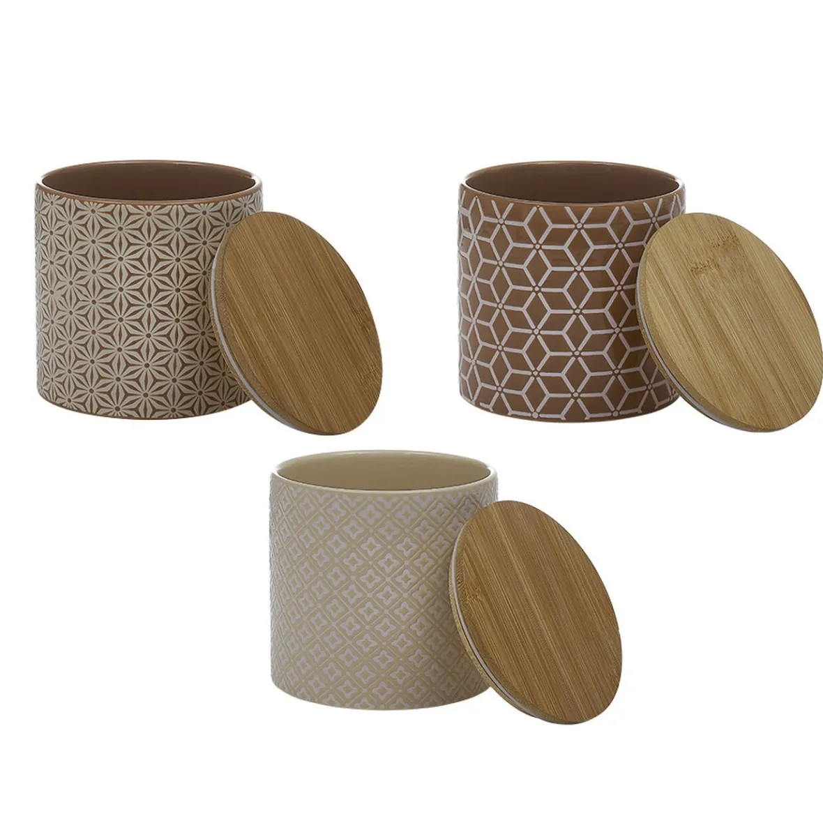 Conservation Alimentaire<Gifi Pot en céramique assorti x3