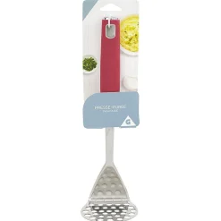 Préparation Culinaire<Gifi Presse purée inox avec manche en polypropylène rouge