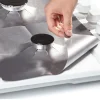 Cuisson<Gifi Protection pour cuisinière grise x4